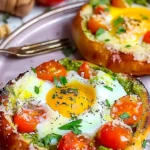 Air-fried Cheese and Pesto Egg Bagels