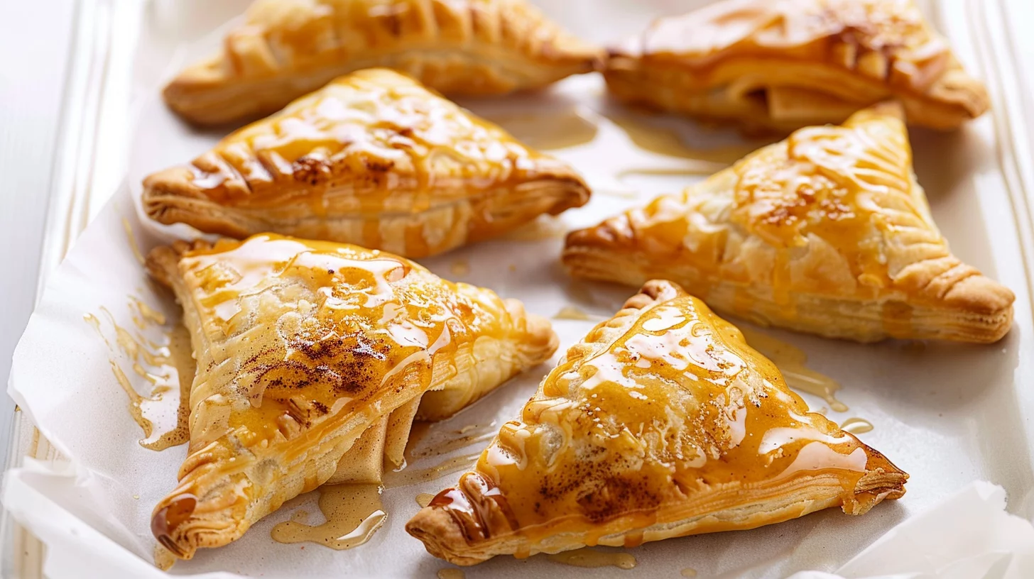 Air Fryer Apple Turnovers With Puff Pastry