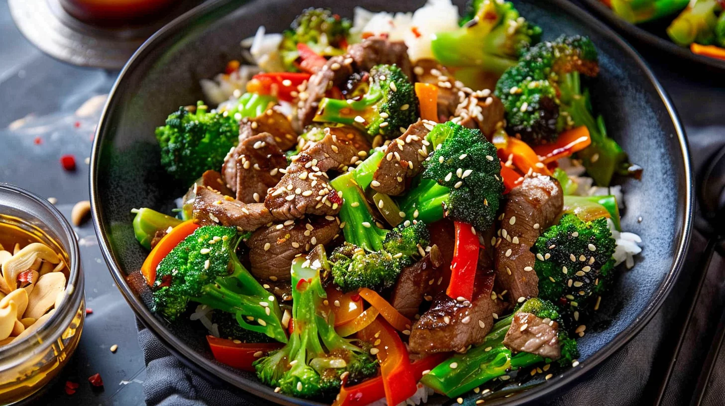 Air Fryer Beef and Broccoli