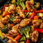 Air Fryer Chicken and Vegetables