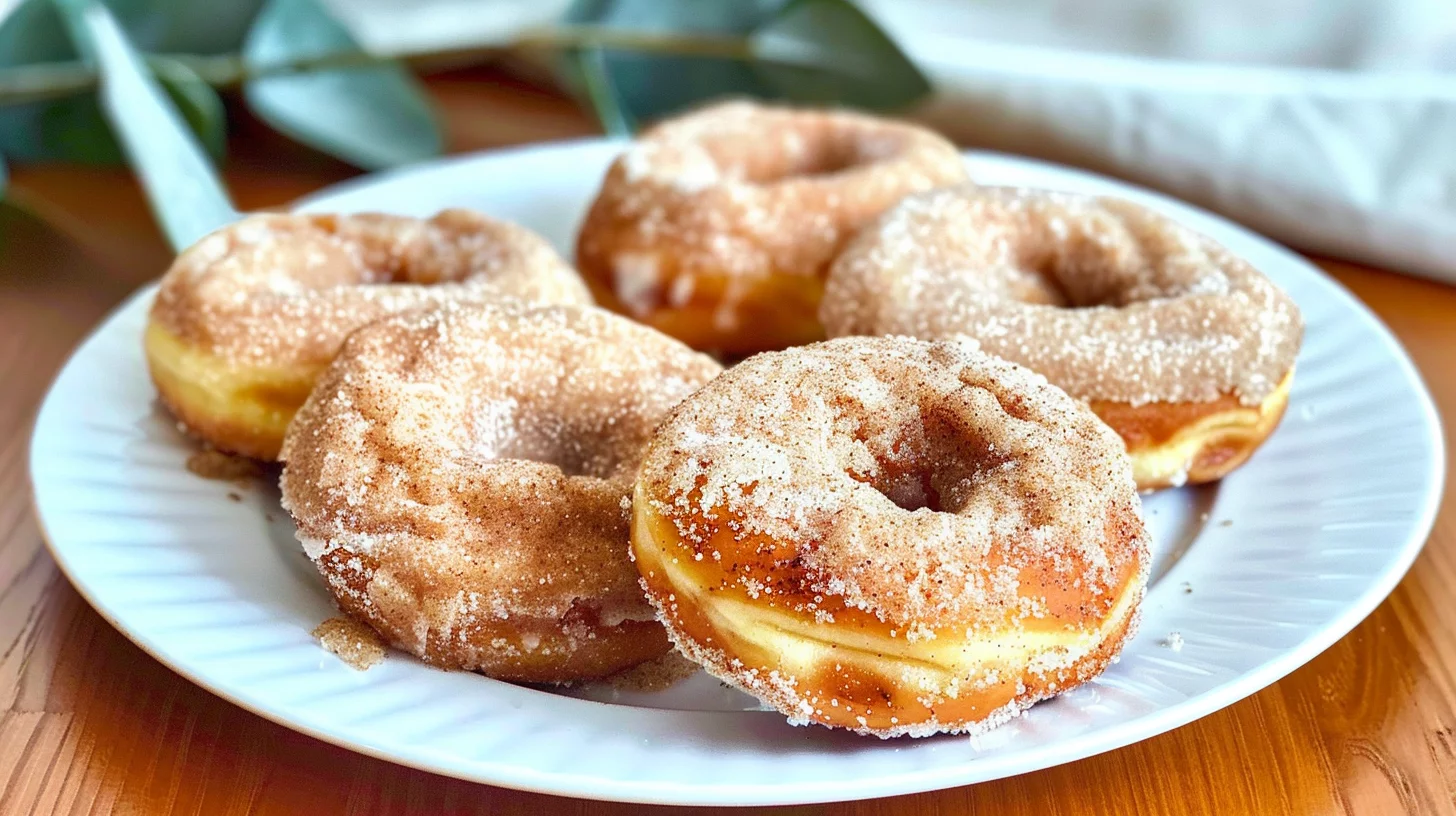 Air Fryer Cinnamon Sugar Donuts