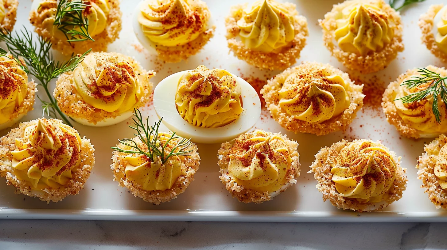 Air Fryer Deviled Eggs