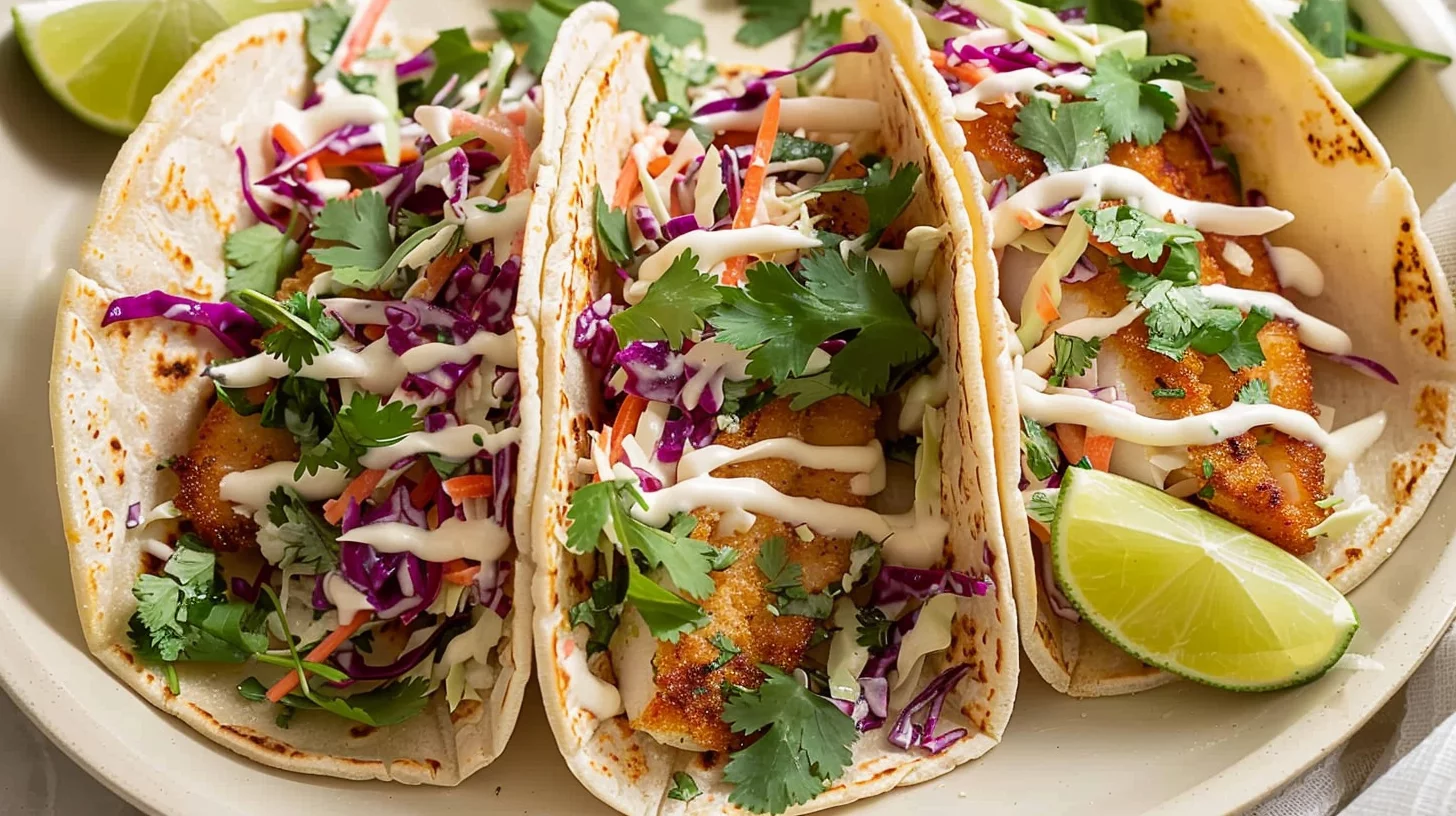 Air Fryer Fish Tacos