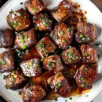 Air Fryer Garlic Butter Steak Bites