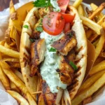Air Fryer Greek Chicken Gyros