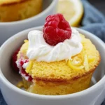 Air Fryer Mini Lemon Cake