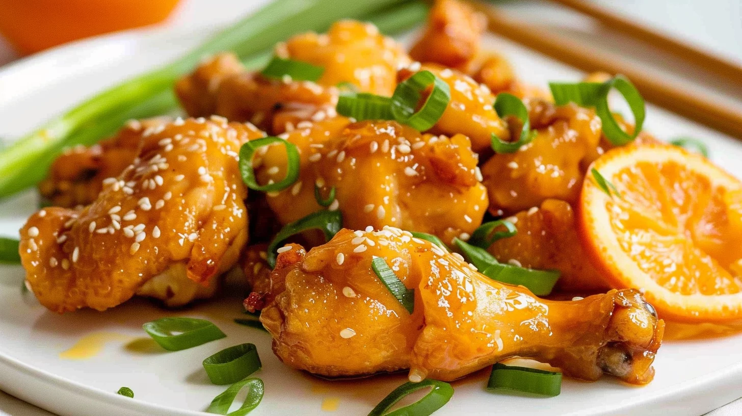 Air Fryer Orange Chicken
