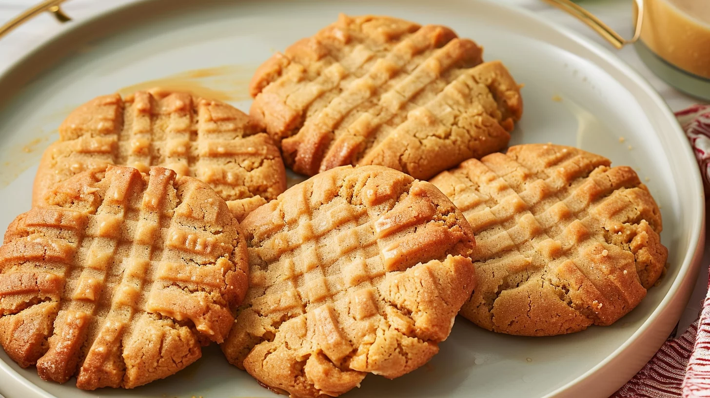 Air Fryer Peanut Butter Cookies