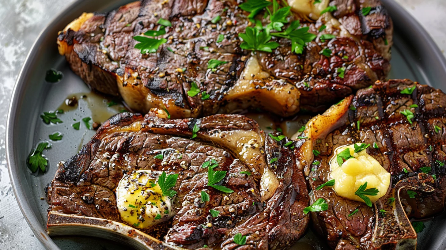 Air Fryer Ribeye Steaks