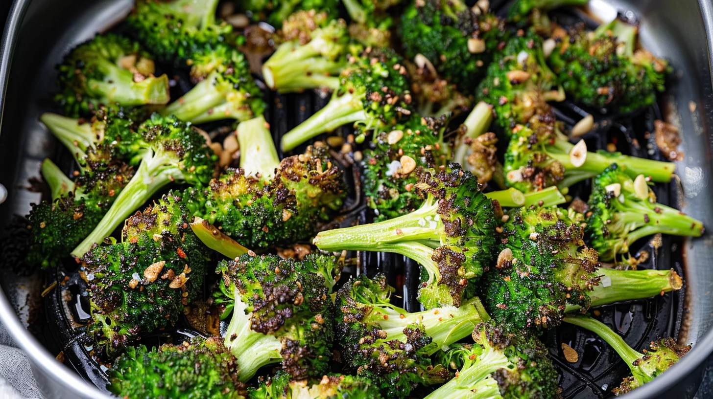 Air Fryer Roasted Broccoli