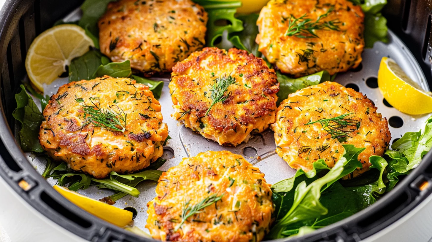 Air Fryer Salmon Cake