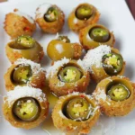 Air Fryer Stuffed Olives