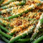 Airfryer Green Beans and Shishito Peppers