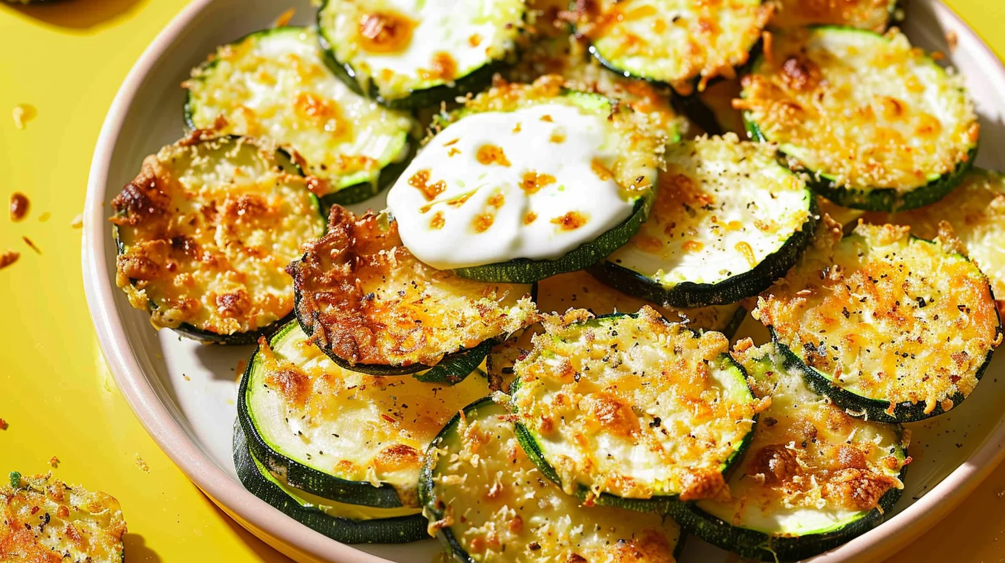 5 Minute Crispy Air Fryer Zucchini Chips