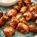 Air Fryer Bang Bang Salmon Bites