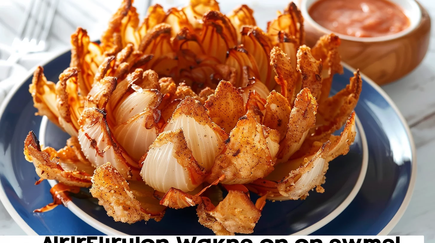 Air Fryer Blooming Onion