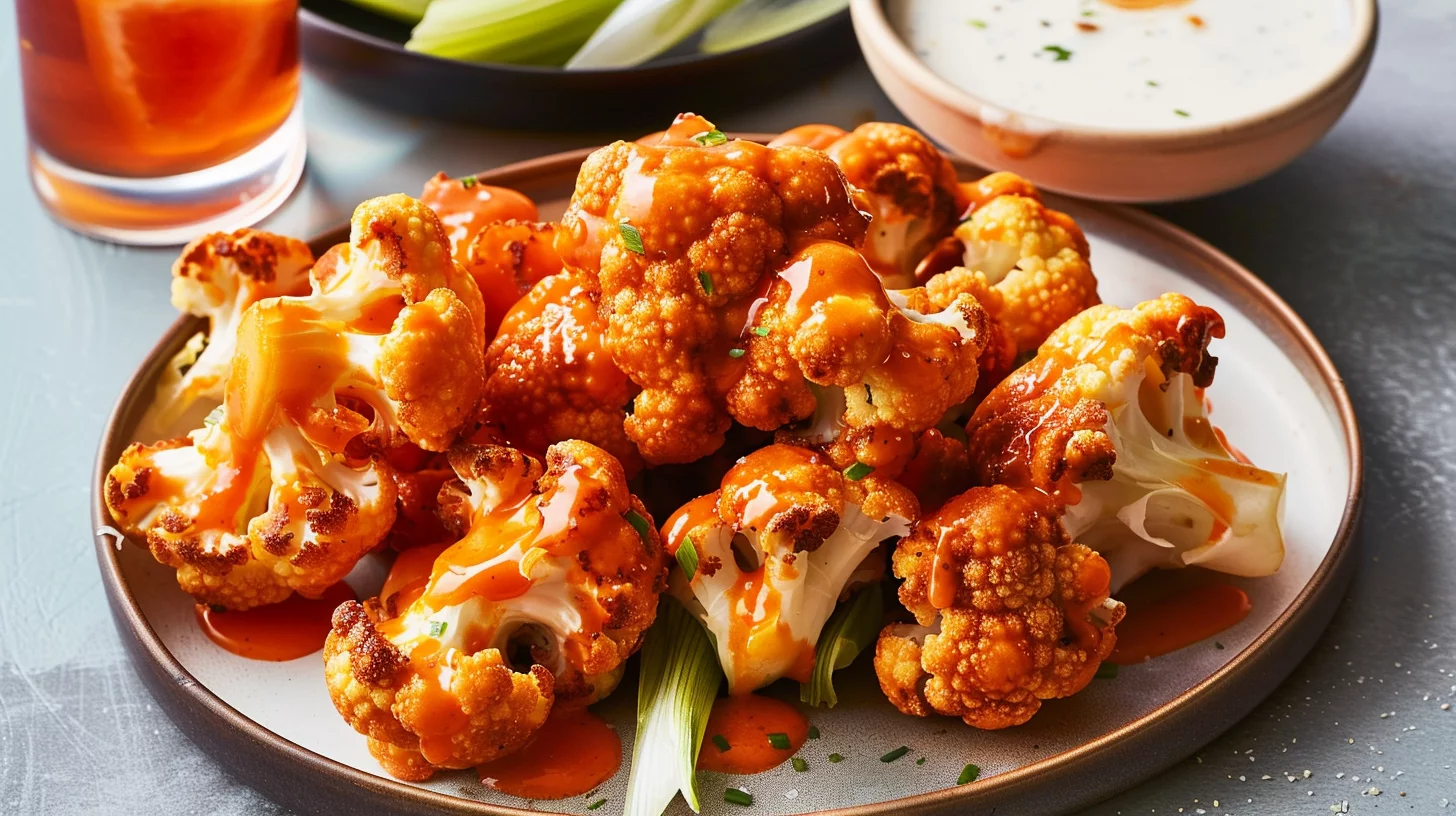 Air Fryer Buffalo Cauliflower Recipe