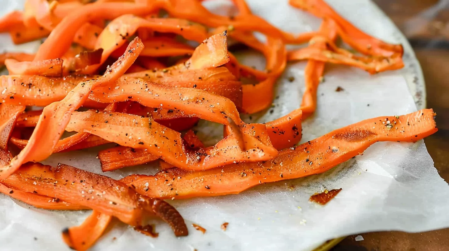 Air Fryer Carrot Bacon