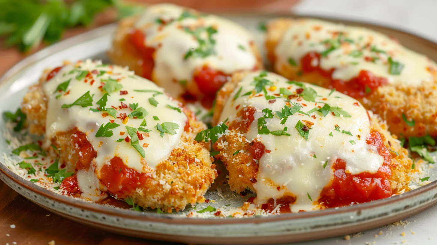 Air Fryer Chicken Cheesy Parmesan