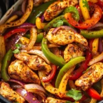 Air Fryer Chicken Fajitas