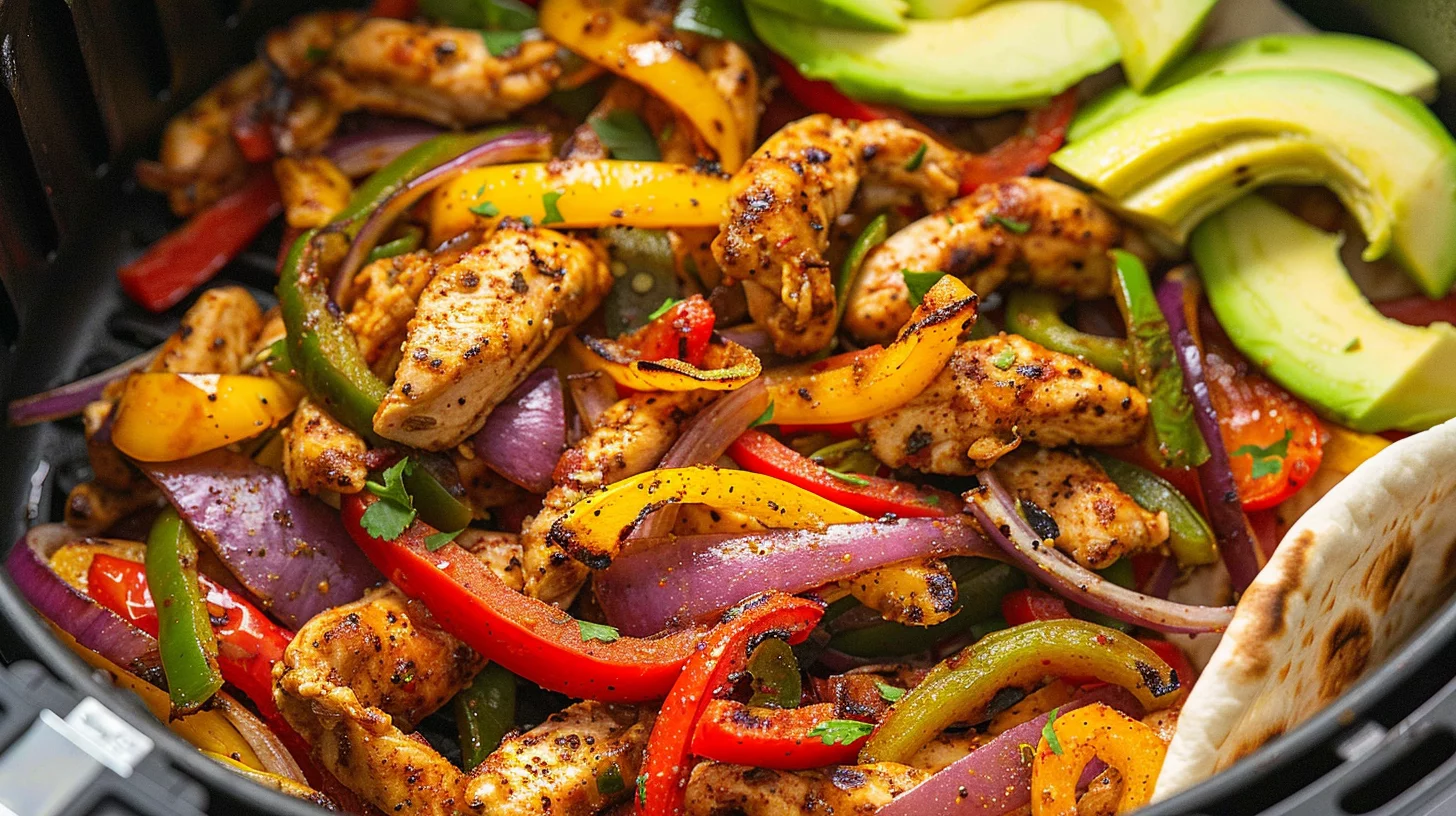 Air Fryer Chicken Fajitas