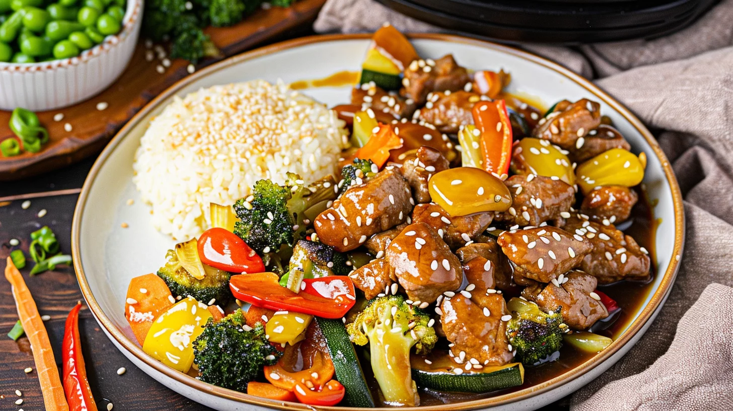 Air Fryer Chicken Hibachi