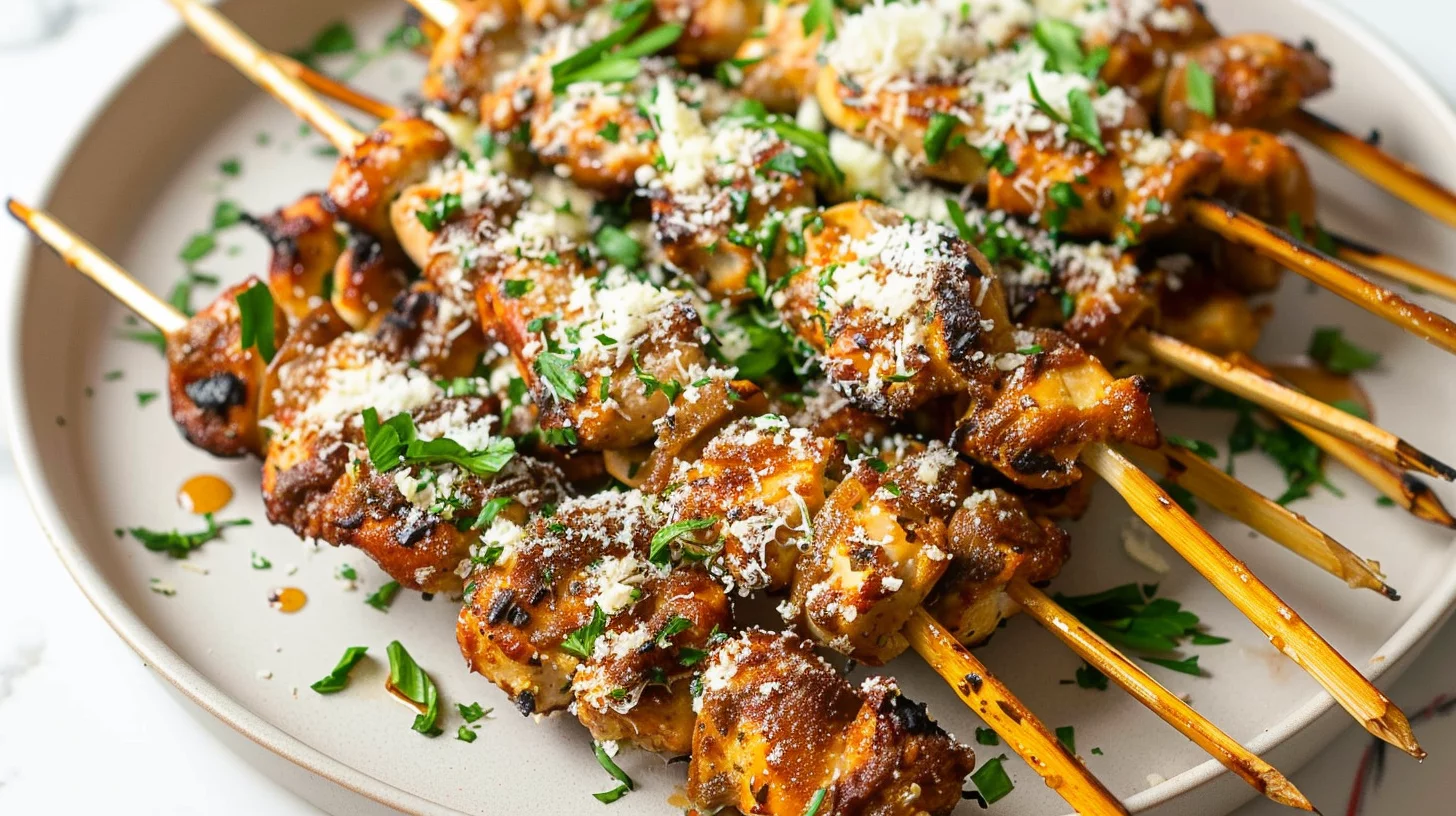 Air Fryer Chicken Skewers Recipe