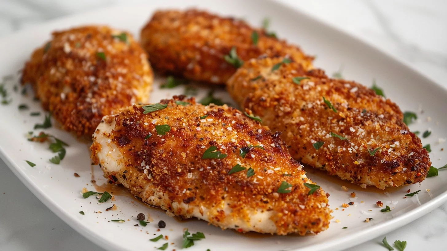 Air Fryer Crispy Chicken Breast