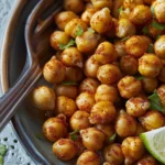 Air Fryer Crispy Chickpea Snacks