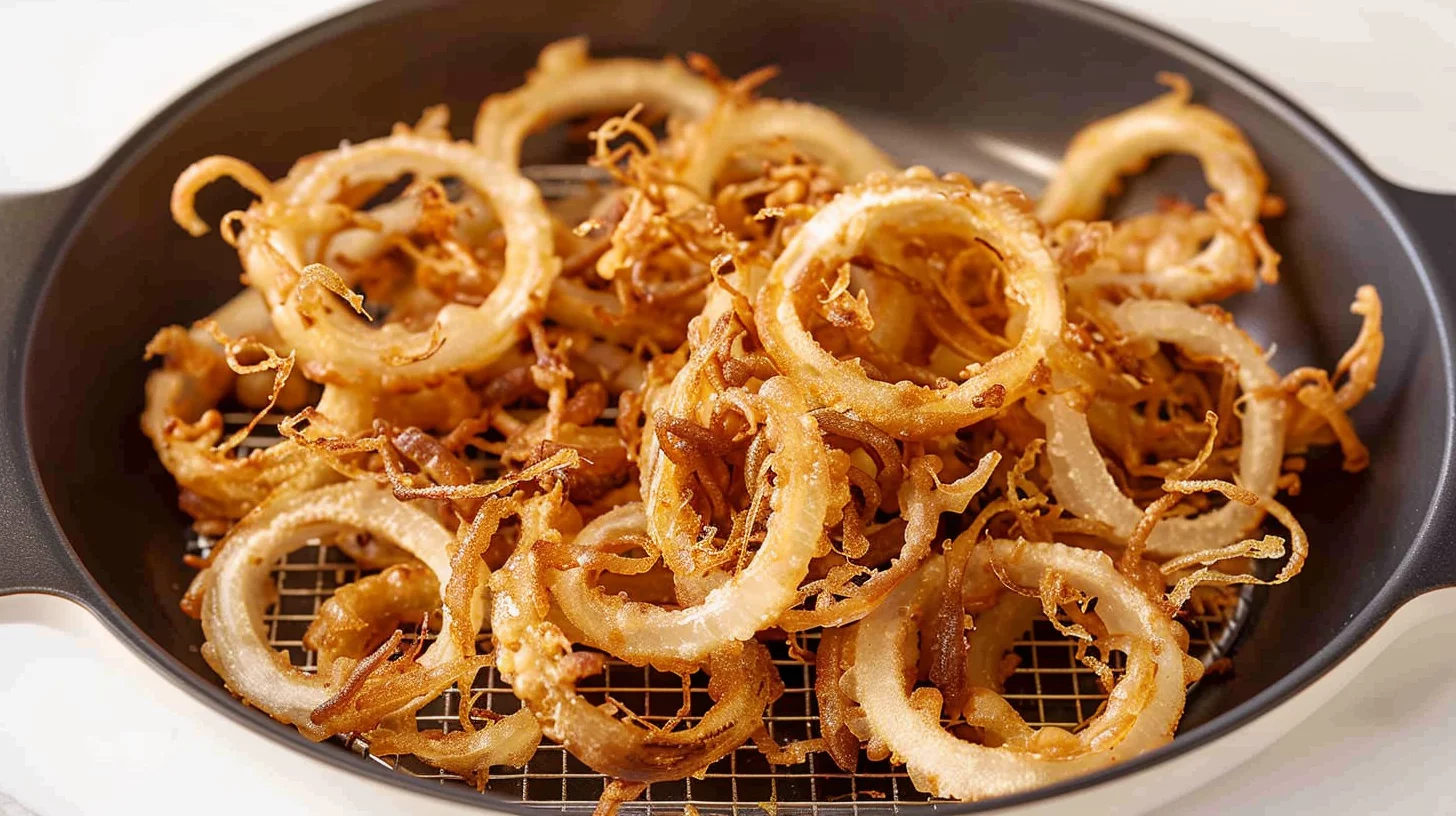 Air Fryer Crispy Fried Onions