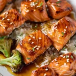 Air Fryer Crispy Salmon Bites