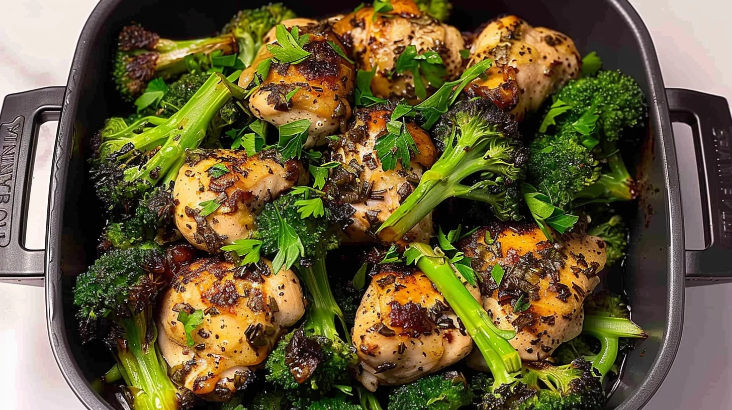 Air Fryer Garlic Butter Chicken