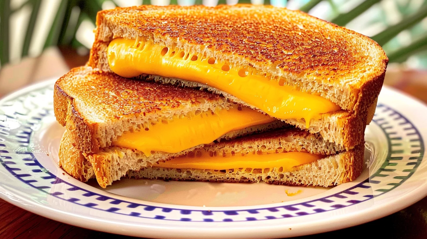 Air Fryer Grilled Cheese Sandwich