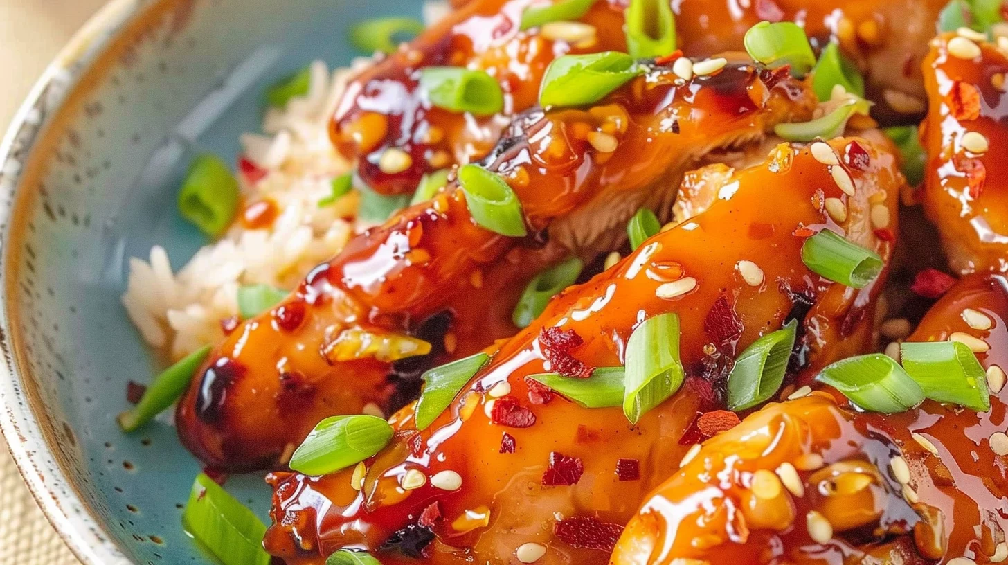 Air Fryer Honey Garlic Chicken Breast