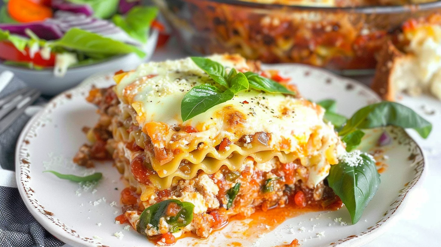 Air Fryer Lasagna