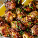 Air Fryer Lemon Chicken Bites