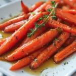Air Fryer Maple Glazed Carrots