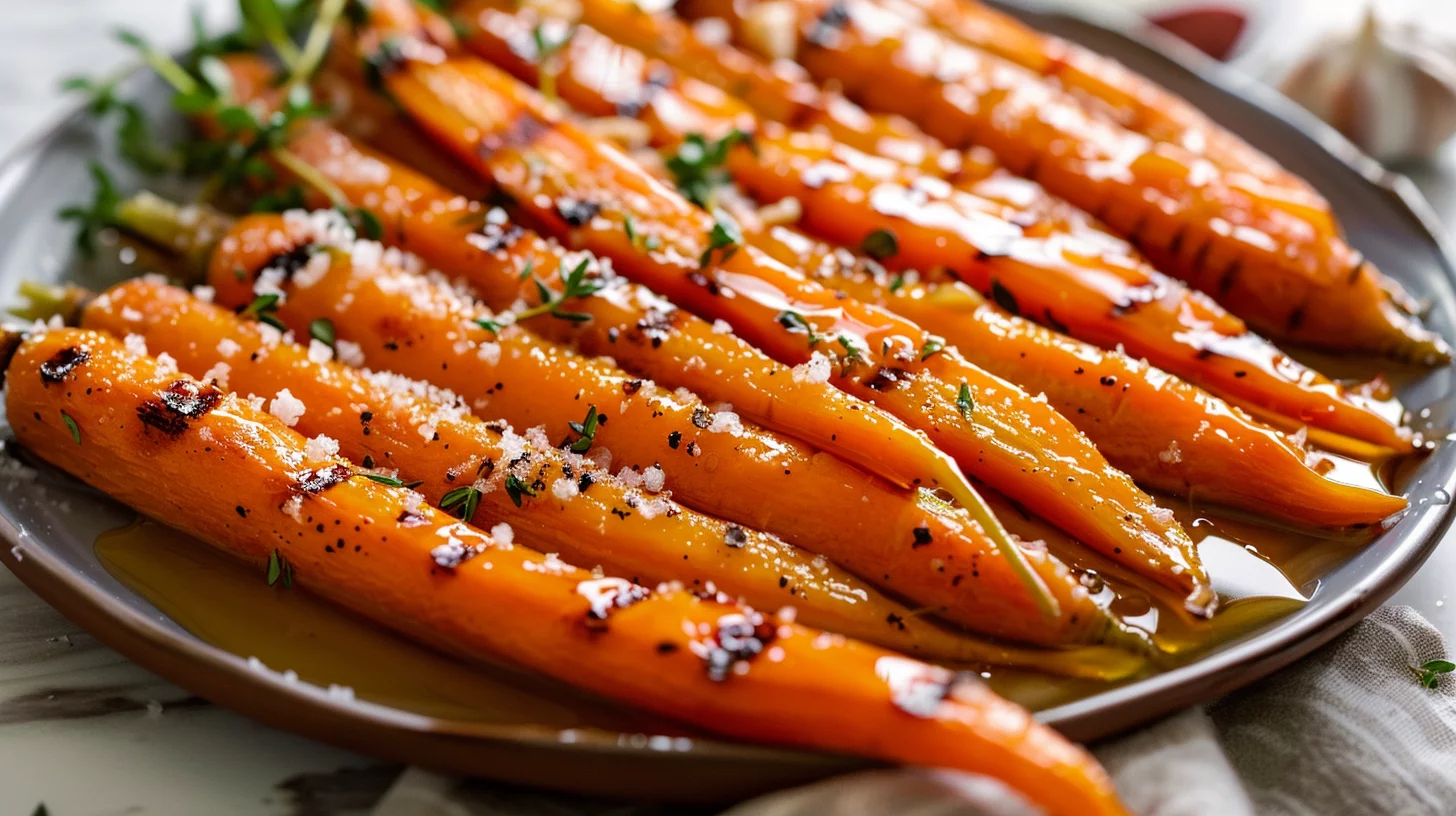 Air Fryer Maple Glazed Carrots