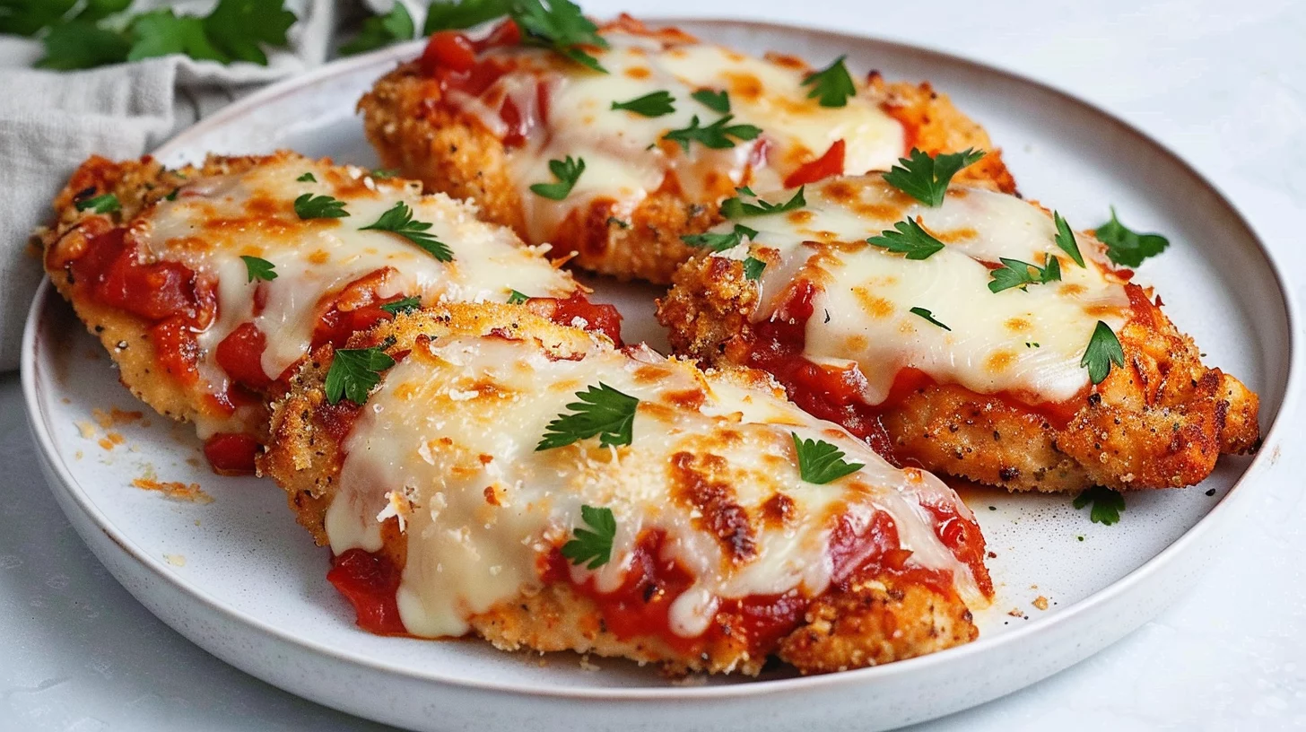 Air Fryer Parmesan Chicken Recipe