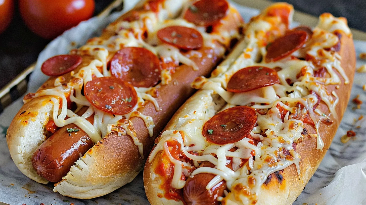 Air Fryer Pizza Dogs