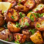 Air Fryer Roasted Baby Potatoes