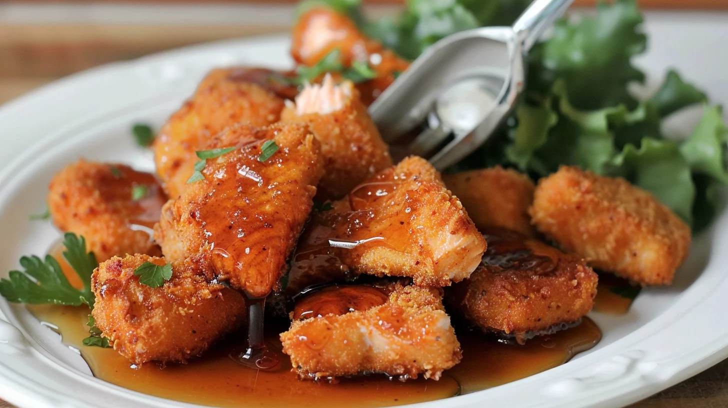 Air Fryer Salmon Nuggets