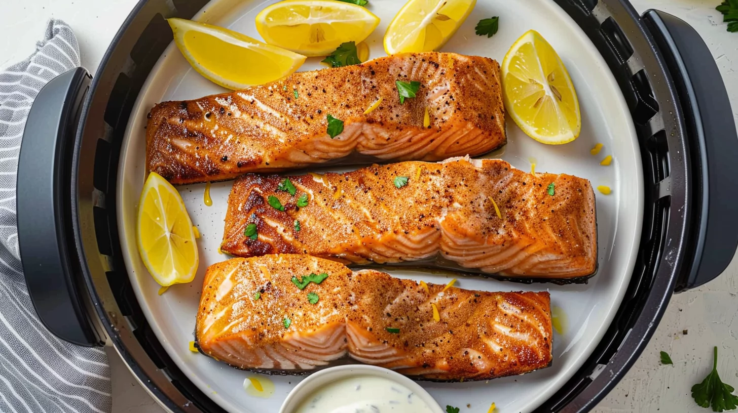 Air Fryer Salmon