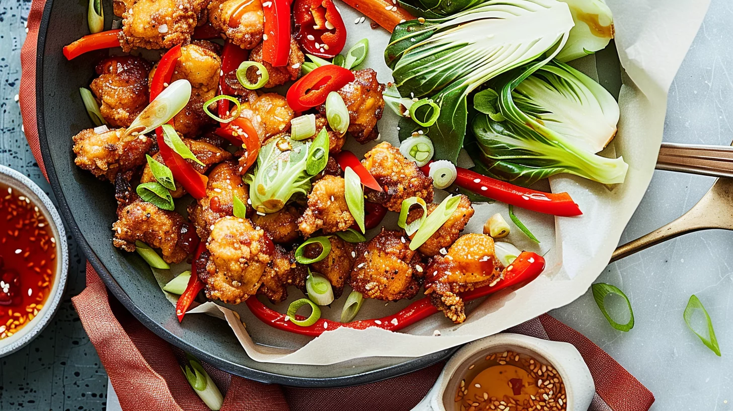 Air Fryer Salt and Pepper Chicken