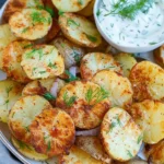 Air Fryer Sliced Potatoes