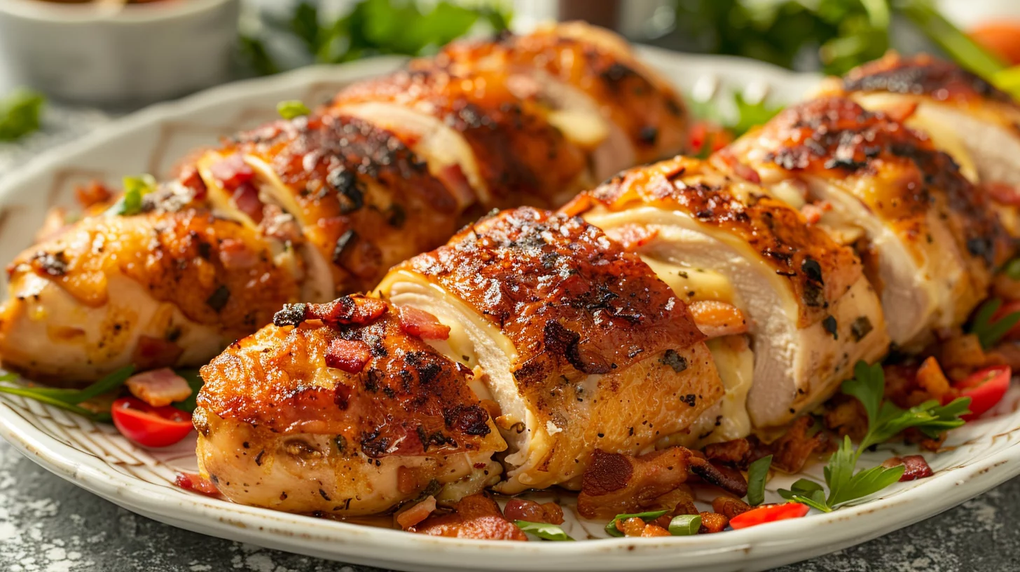 Air Fryer Stuffed Chicken Breasts