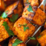 Air Fryer Sweet Potato Cubes