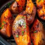 Air Fryer Sweet Potatoes
