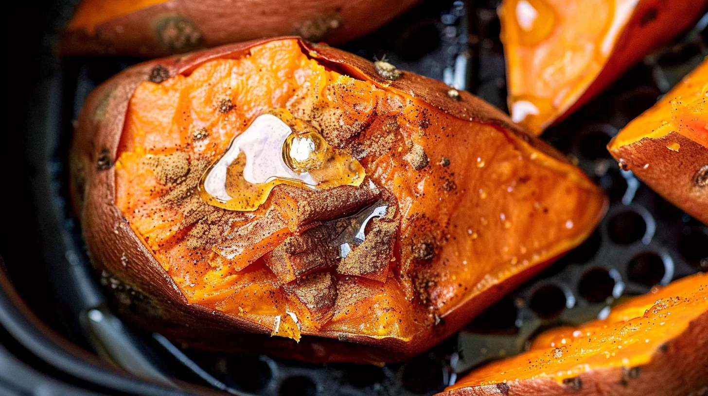 Air Fryer Sweet Potatoes