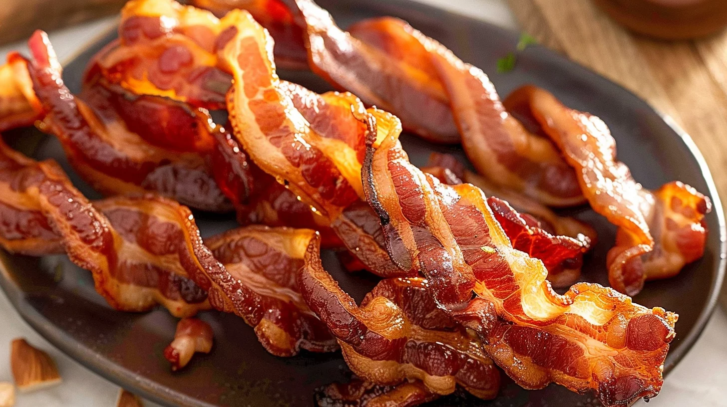 Air Fryer Twisted Bacons